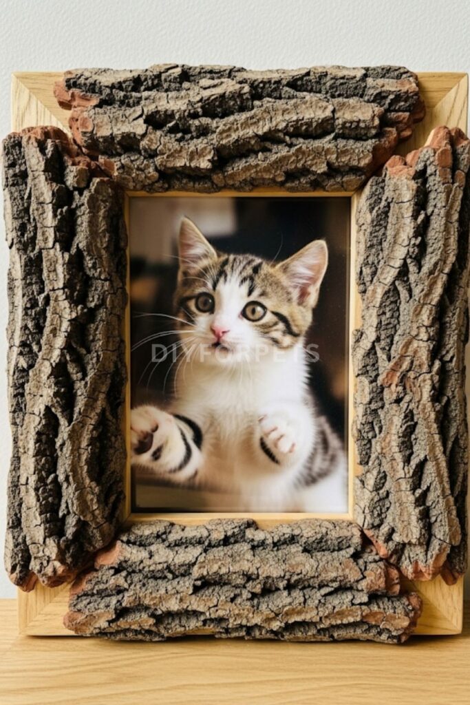 Rustic Bark Bark Frame
