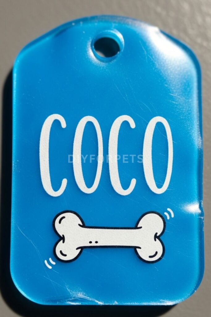 Shrink Plastic Dog Tags