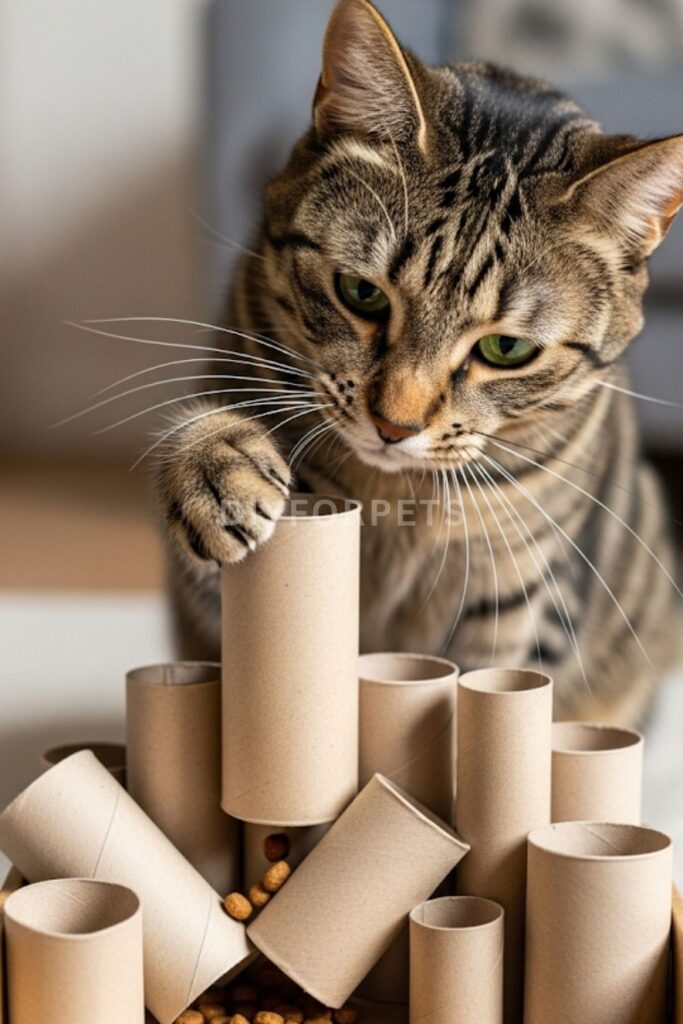 Toilet Roll Tube Feeder