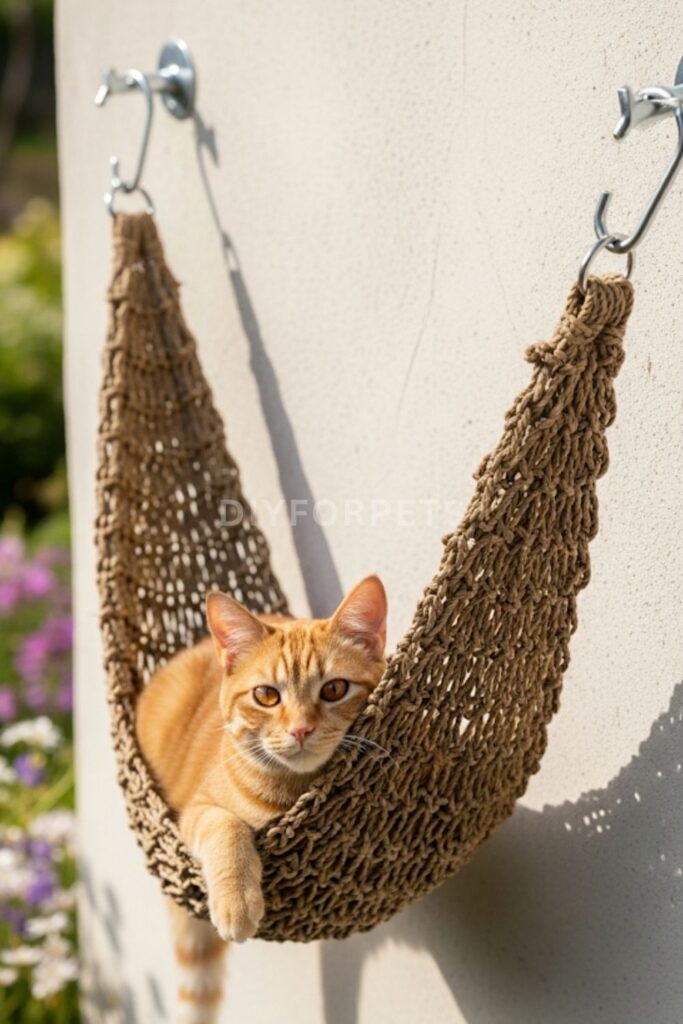 Wall-Mounted Hammock