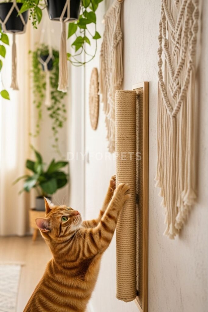 Wall-Mounted Scratch Strip