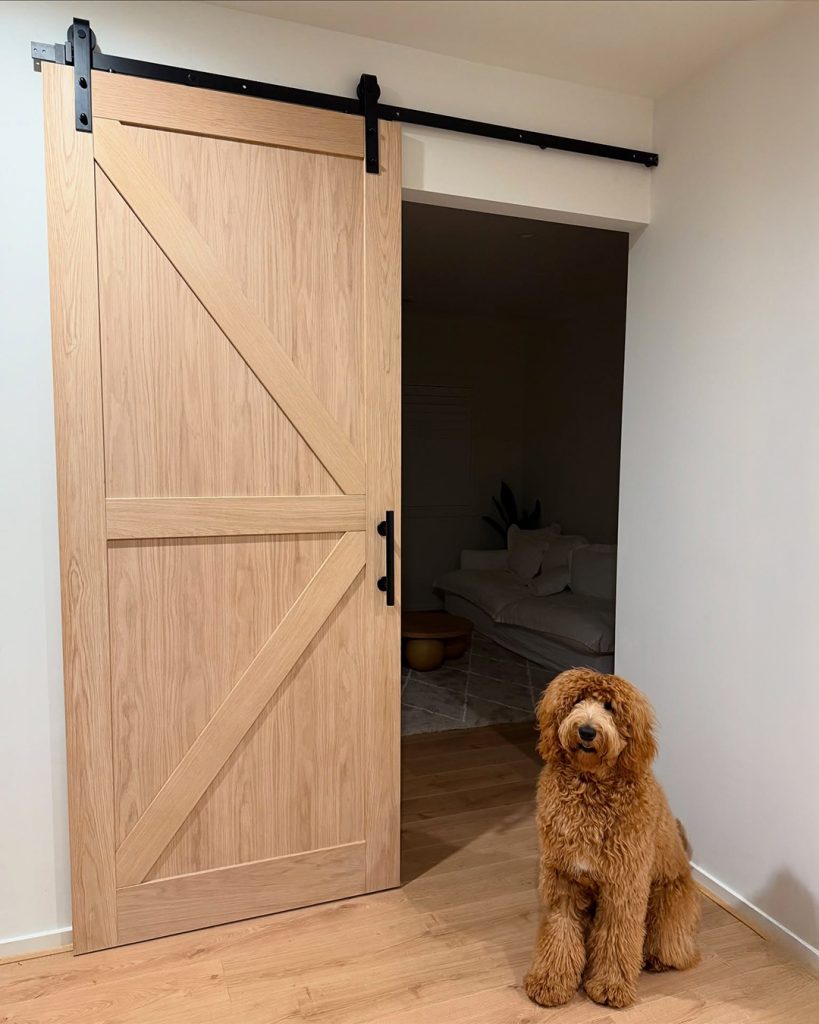 farmhouse barn dog door gate