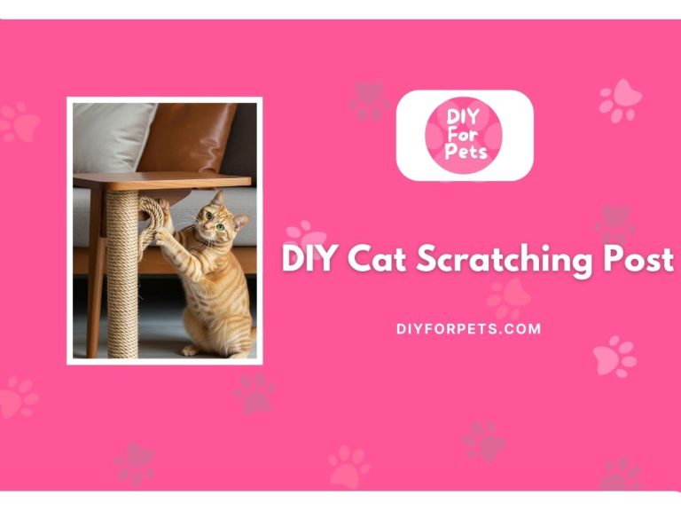 DIY Cat scratching post