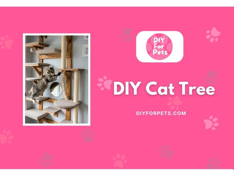DIY cat tree cover image